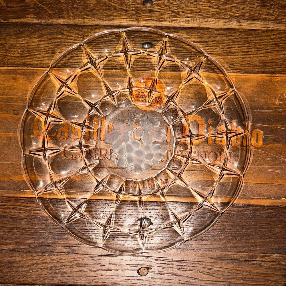 Vintage Indiana Glass Cake Plate